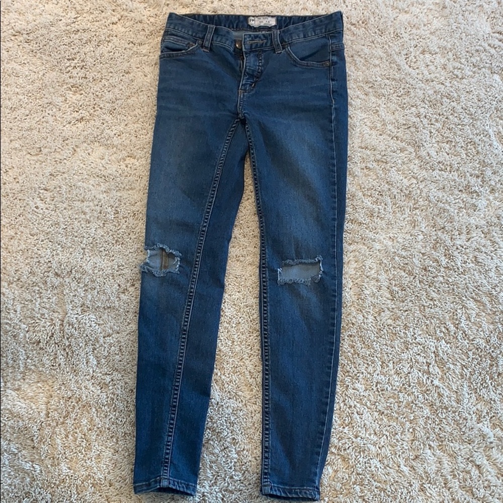 Free People denim jeans